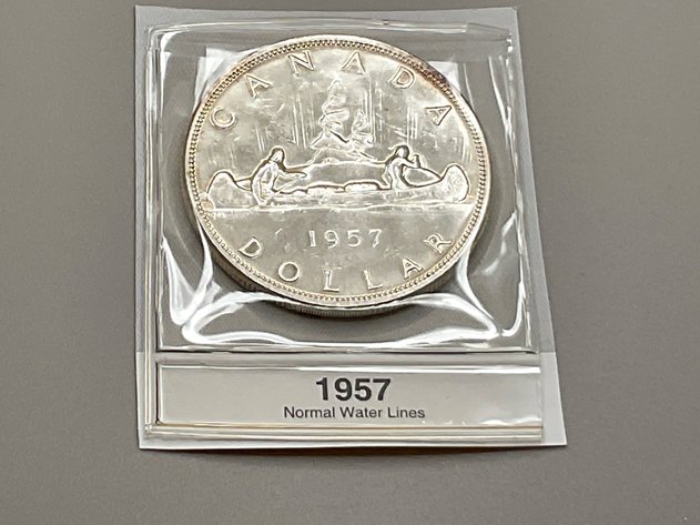 Image for 1957 Silver Canadian Dollar