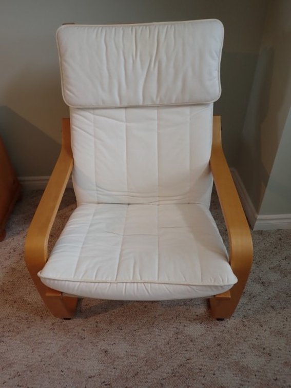 IKEA Bentwood Cantilever Lounge Chair #1