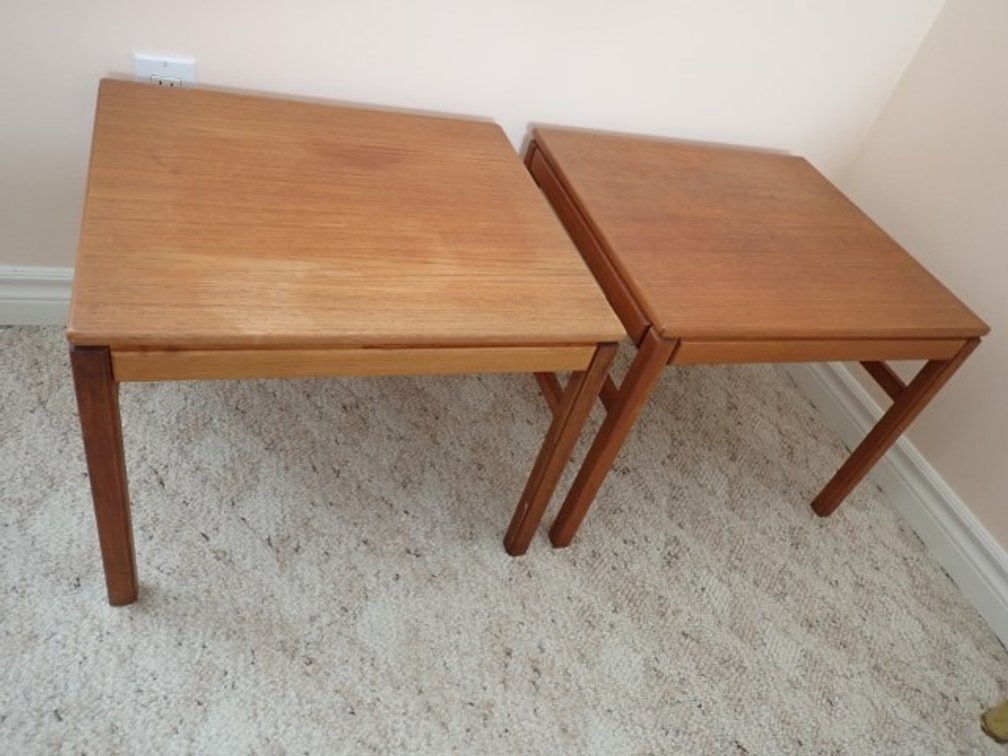 Pair of 1960s Tingströms “Casino” Side Tables by Engström & Marstrand