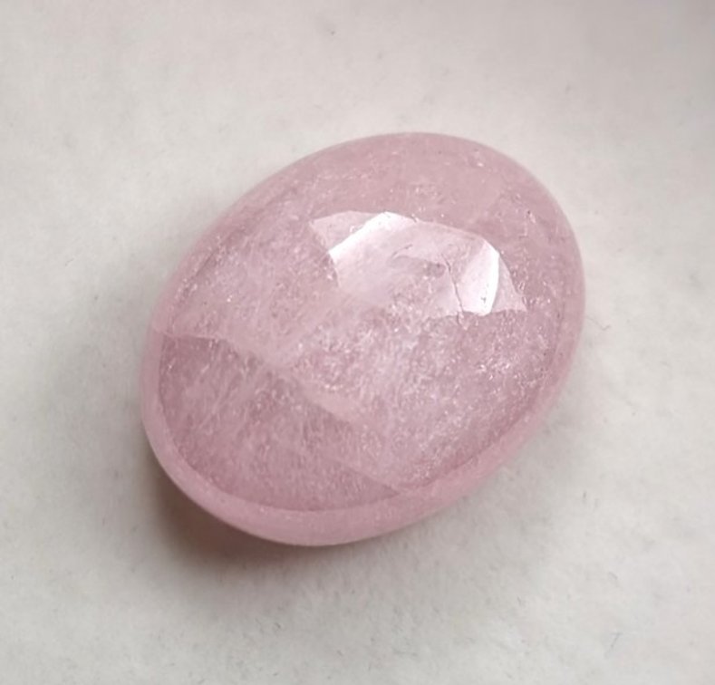 16.3 ct Certified Pink Morganite gemstone ($10,187 Appraisal)
