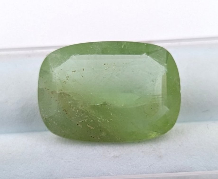 14.2 ct Certified Himalayan Peridot gemstone ($5,350 Appraisal)