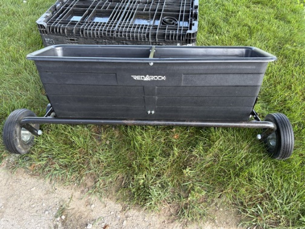 RedRock Tow-Behind Lawn Aerator & Drop Spreader