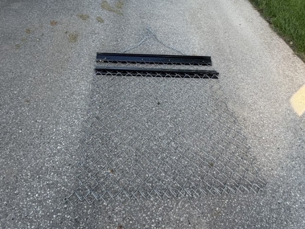 Tow-Behind Chain-Link Landscape Drag / Levelling Harrow