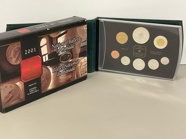 Image for 2001 Sterling Proof Set “National Ballet”