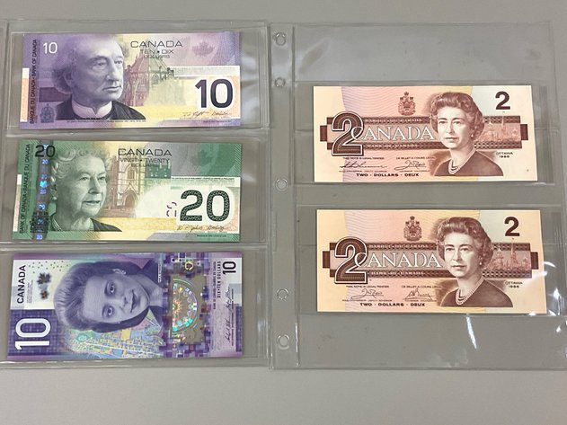 Image for Pristine UNC Condition Bank Notes