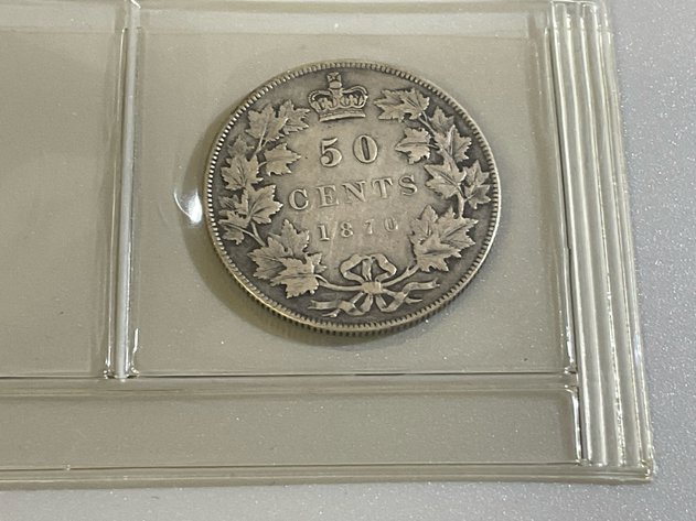 Image for 1870 Silver Victorian Era 50-Cent