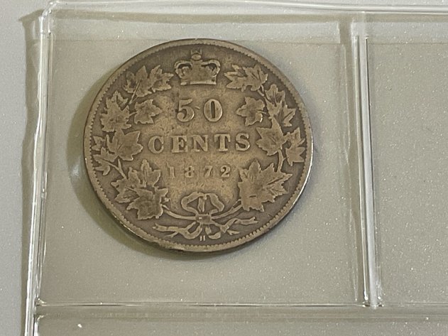 Image for 1872 Silver Victorian Era 50-Cent