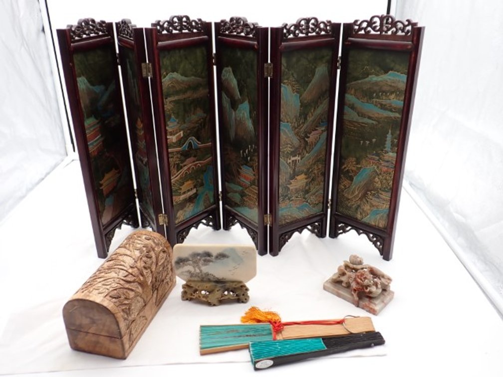 Chinese stone screen plus