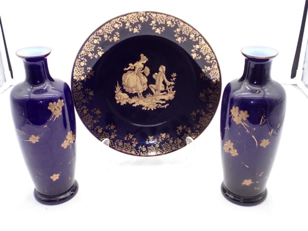 Cobalt Blue Limoges plus