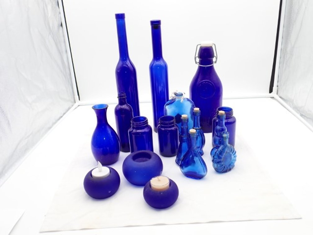 Cobalt Blue Bottle Collection