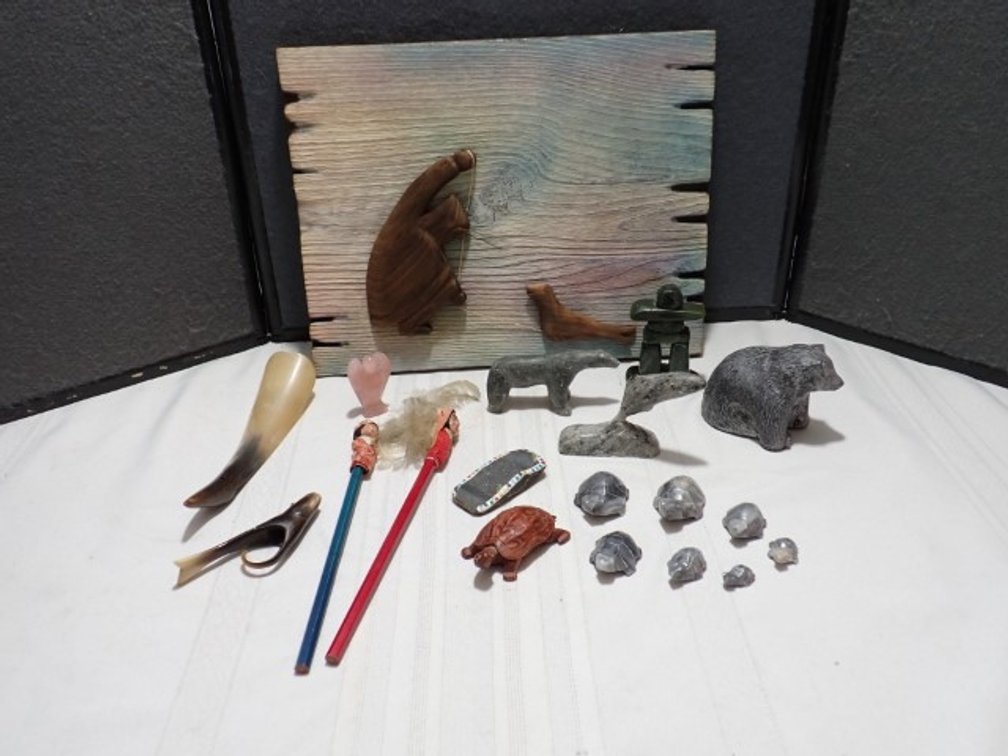 Carved Figures and Art