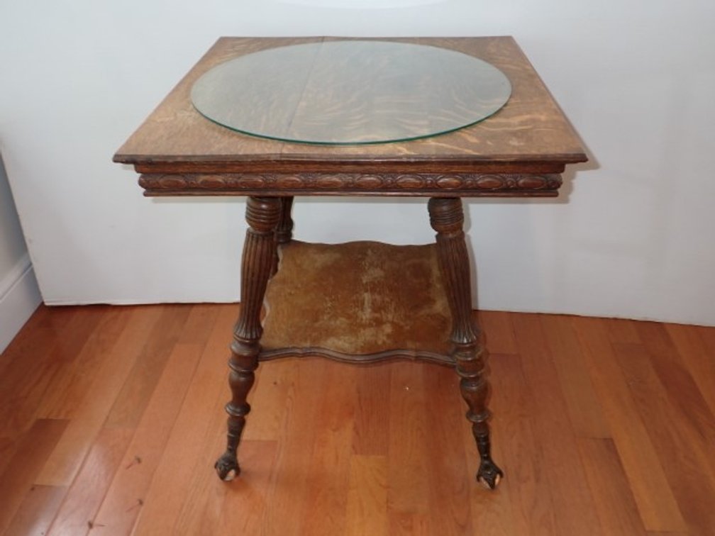 Wooden Gargoyles Table