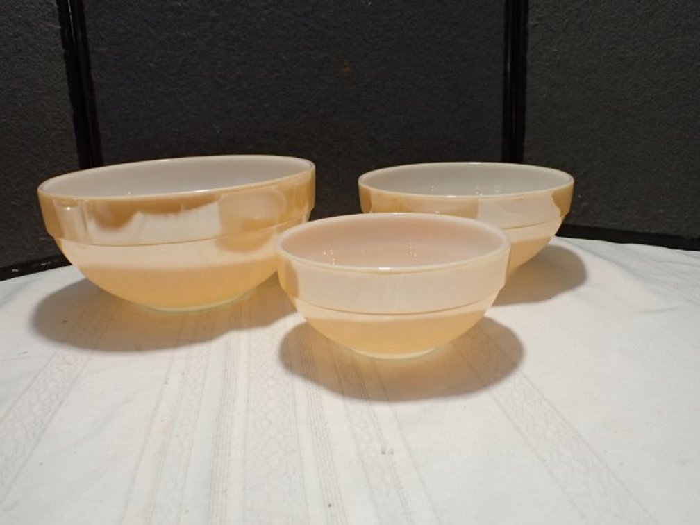 Fire King Nesting Bowls