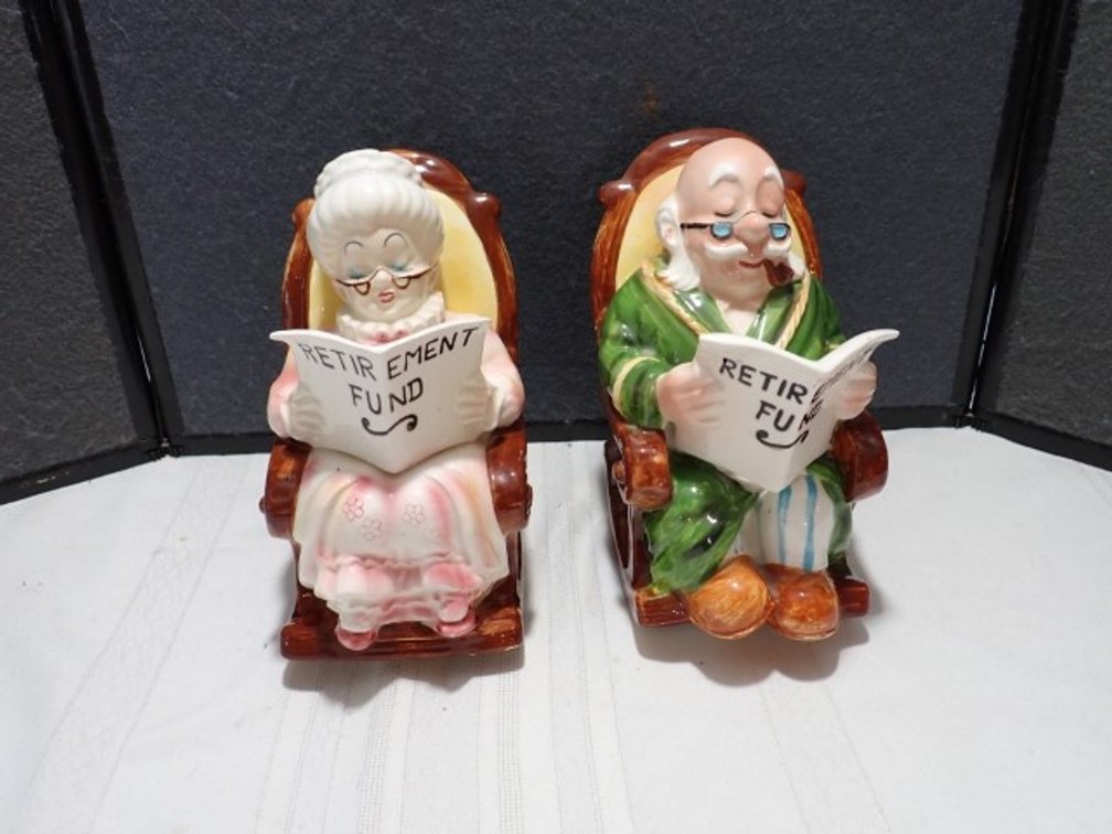 Lefton Gift Craft Rocking Figures