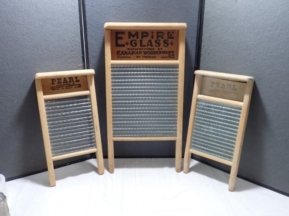 Pearl and Empire washboards