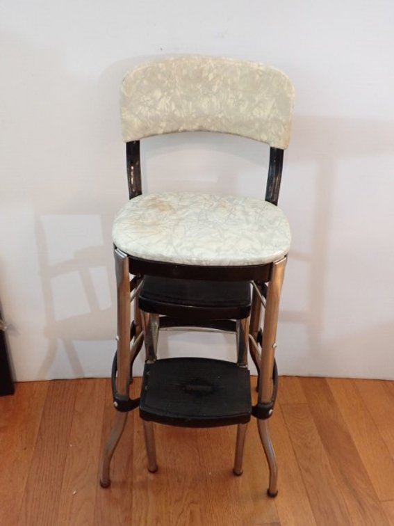 Kitchen Step Stool Chair