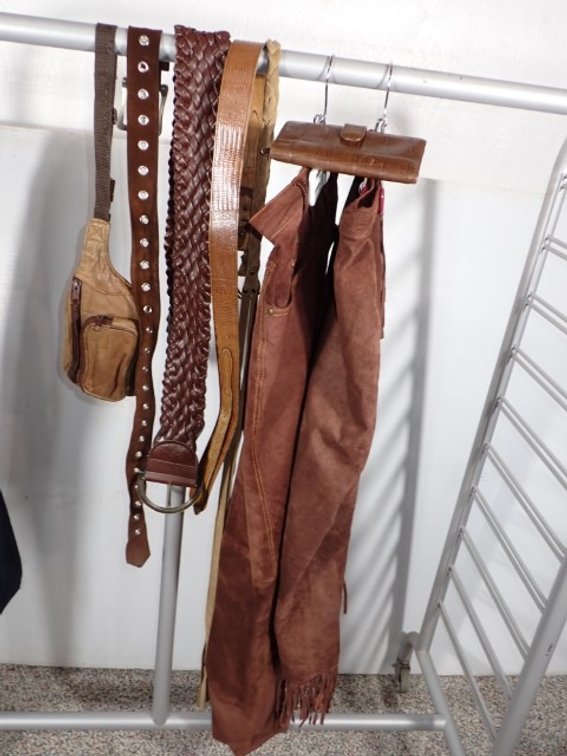 Brown Leather Ladies Clothing & accessories
