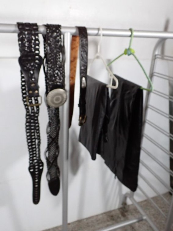 Black Leather Ladies Clothing & accessories