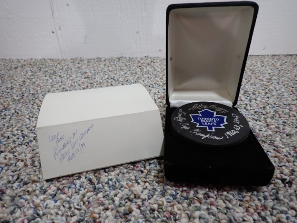 Autographed Puck