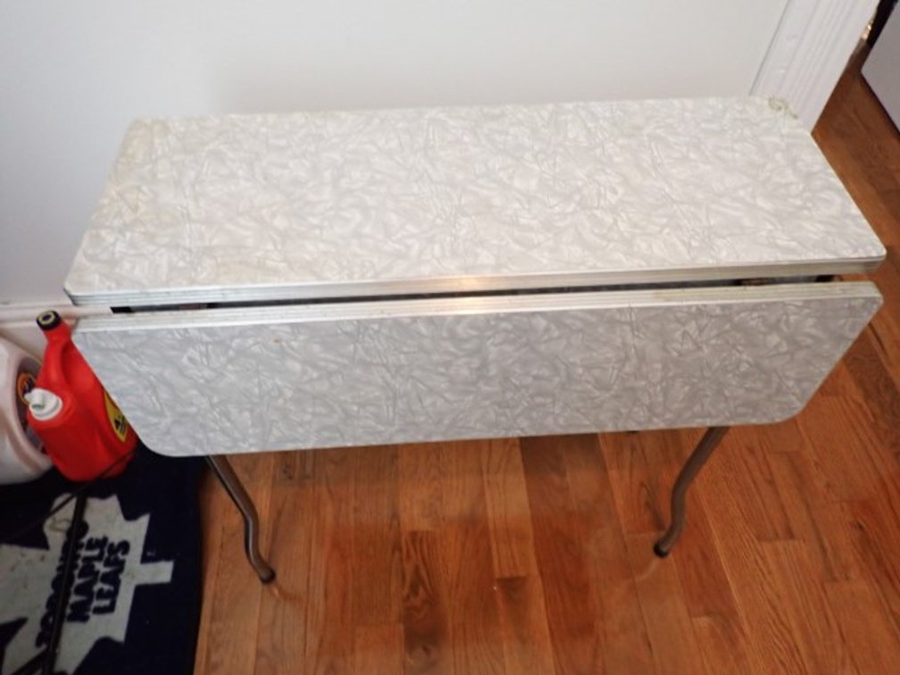 Folding Arborite Table