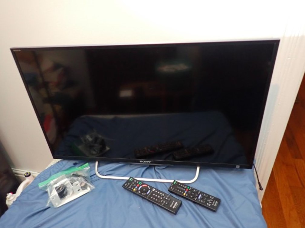 Sony TV with mount