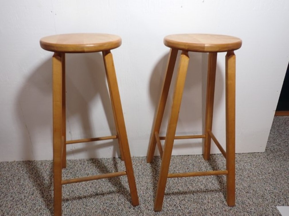 Two Wooden Stools