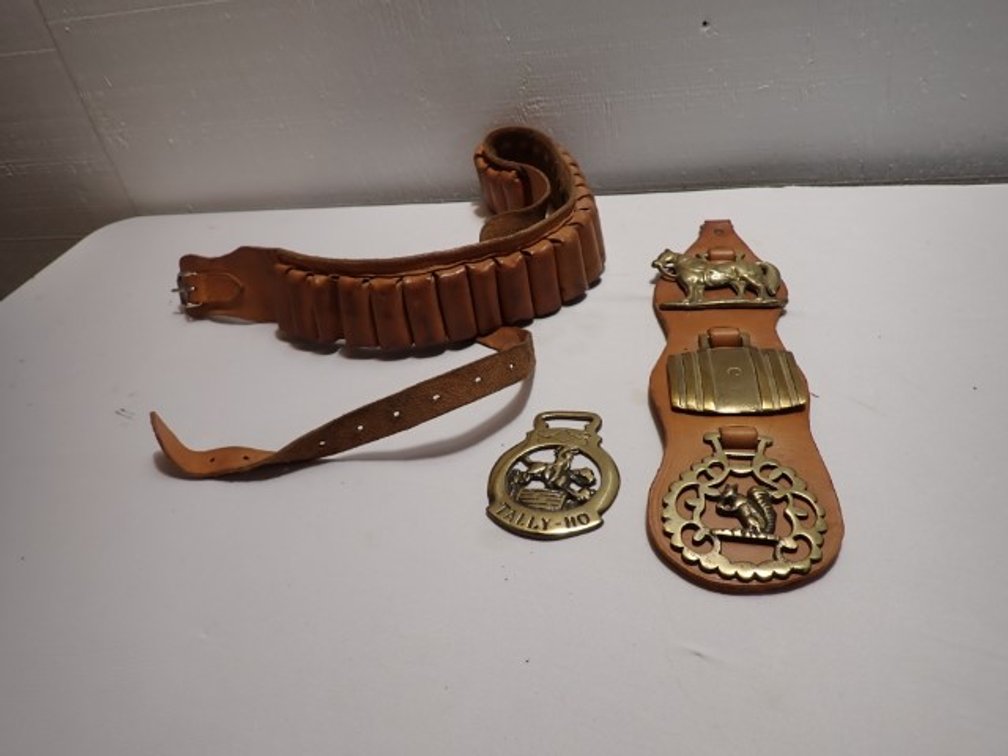 Horse Brass & Ammo Belt