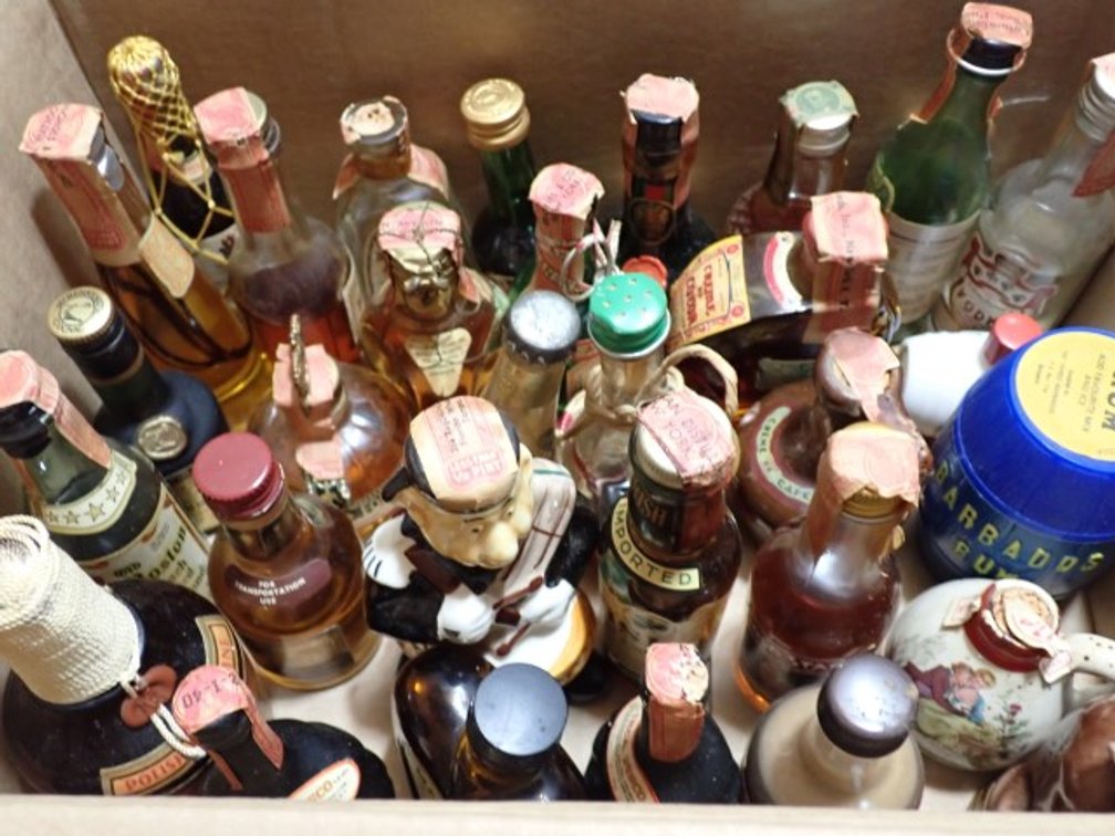 Mini Liquor Bottle Collection