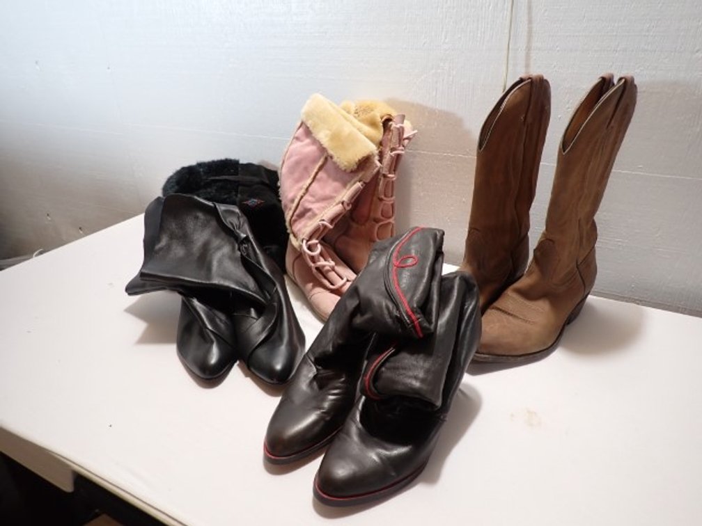 Five Pairs of Boots