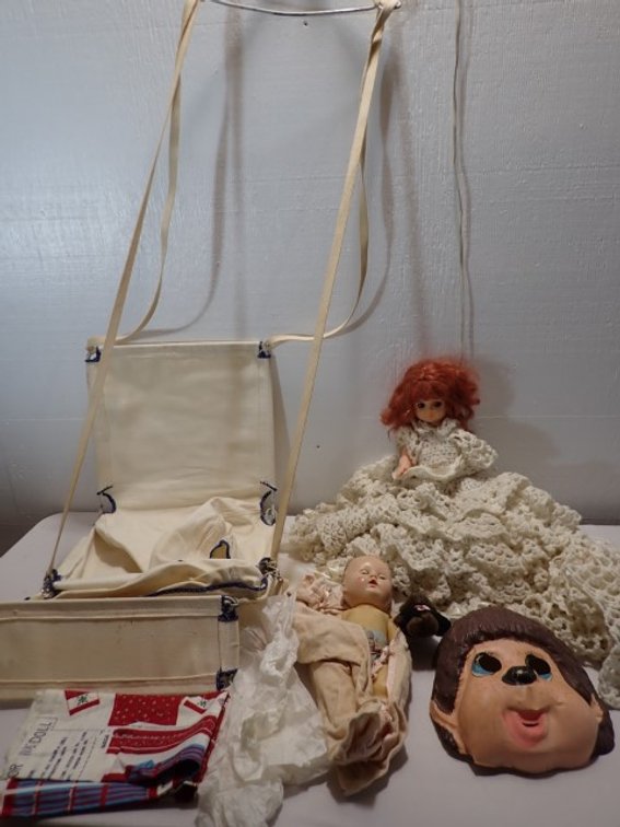 Baby Swing and Dolls
