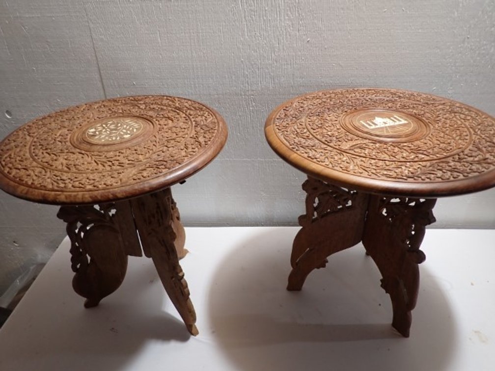 Handmade Inlaid Tables