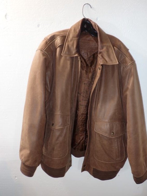 Men's Brown Leather Jacket