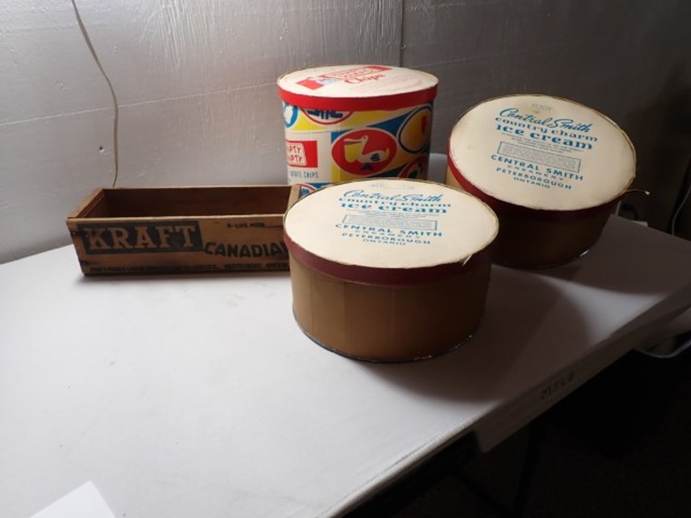 Kraft Cheese Box and Humpty Dumpty