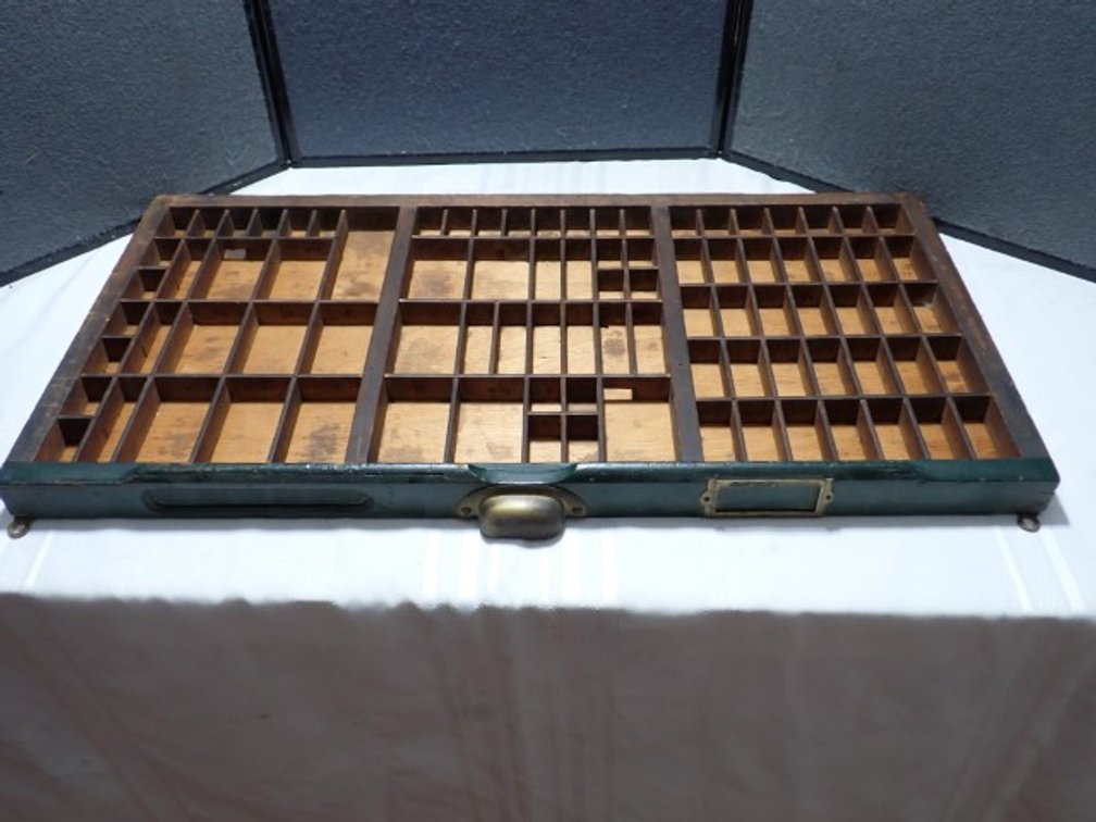 Vintage Printer's Tray/Drawer