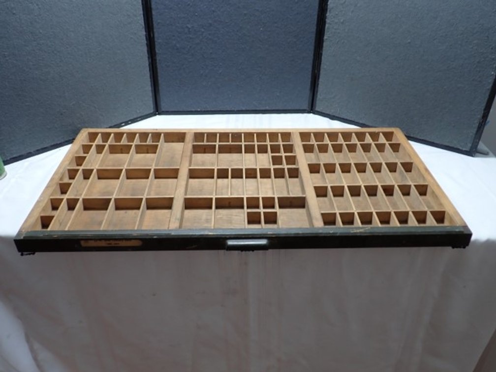 Vintage Printer's Tray/Drawer