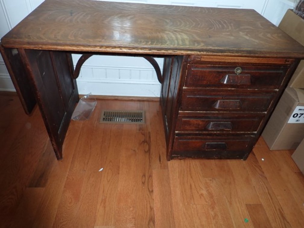 Child's Oak Desk