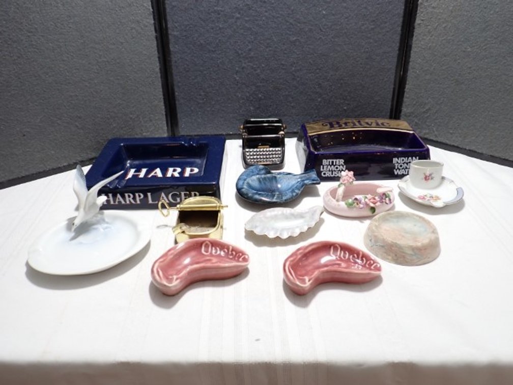 Tip Tray & Ashtrays