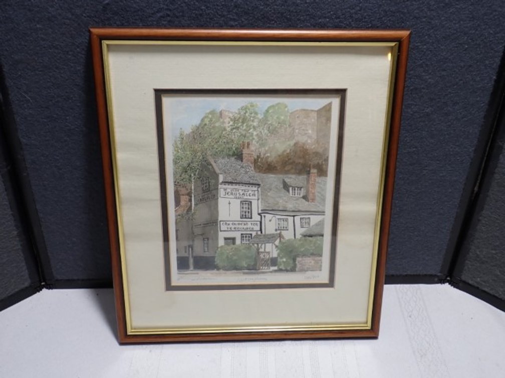 Nottingham numbered print