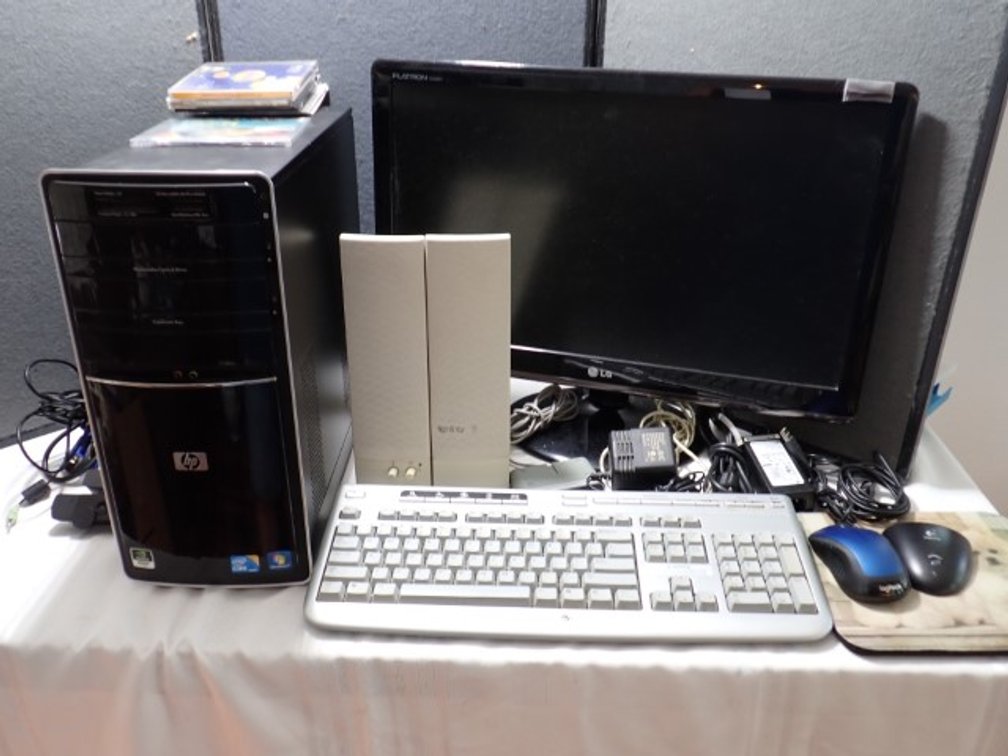 HP and LG Computer +