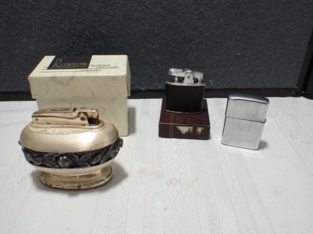 Ronson and Zippo Lighters