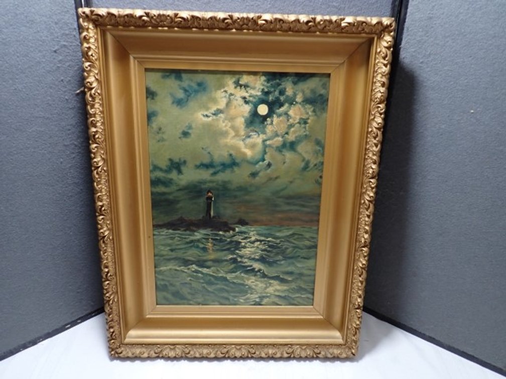 Antique European Reproduction Oil