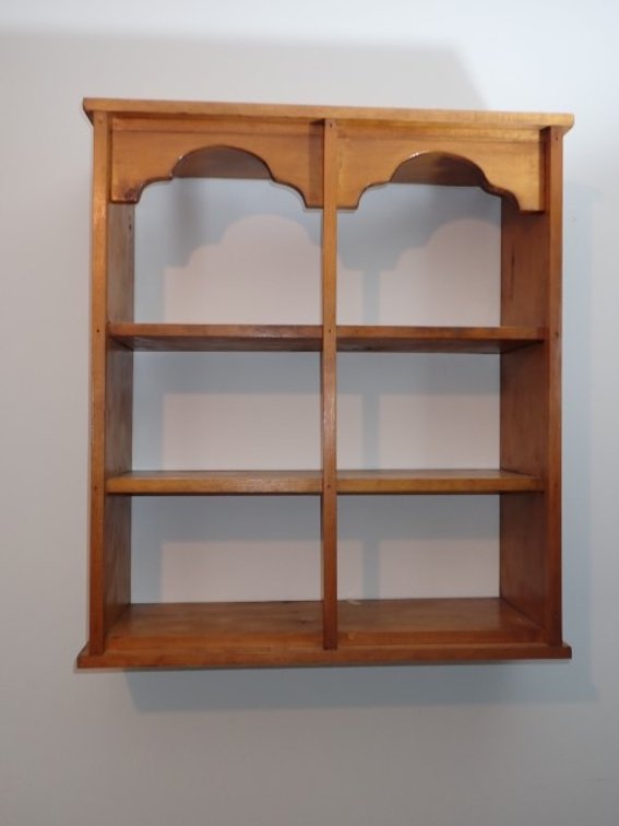 Pine Display Shelves