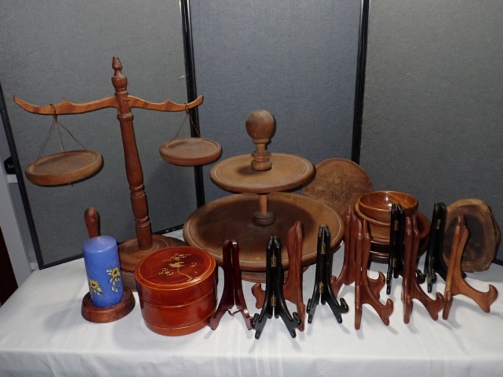 Wooden Scale, Bowls+