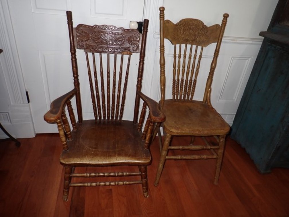 Pressed Back Chairs