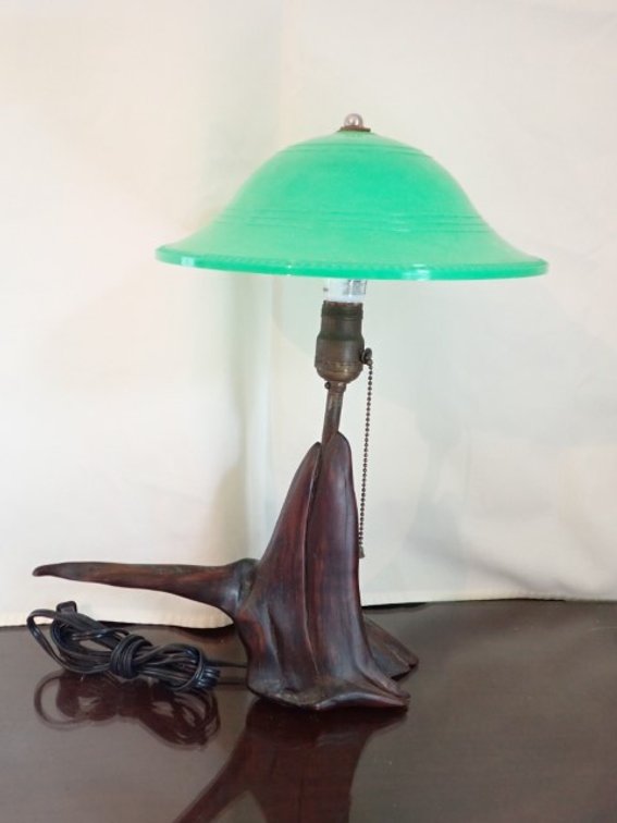 Driftwood and Green Shade