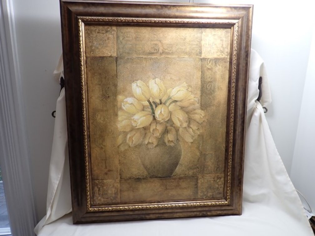 Antiqued Tulip Print