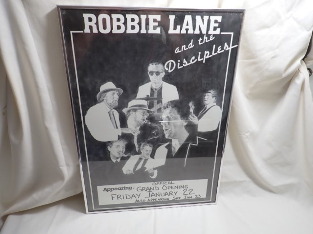 Robbie Lane framed poster