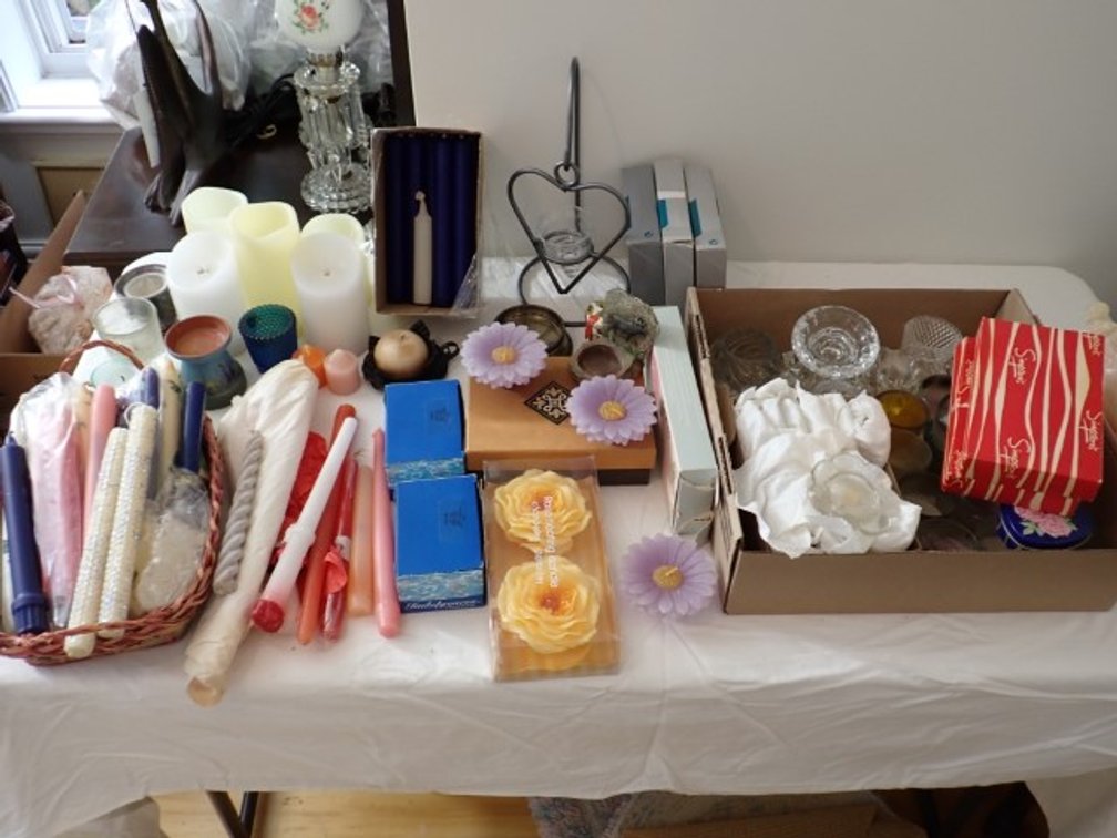 Candles and Holders