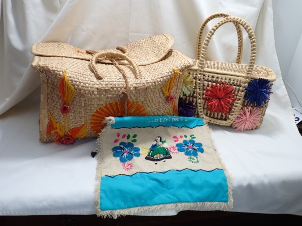 Woven Baskets or Bags