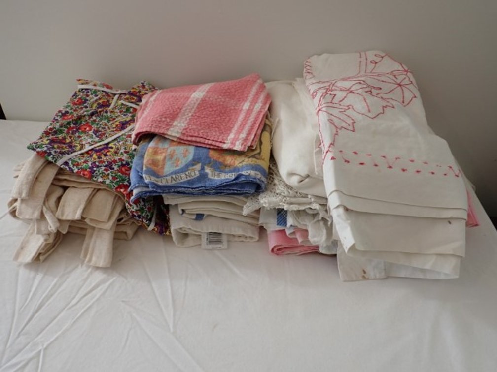 Tea Towels, Aprons, and Cloths